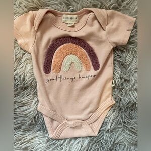 Rabbit Bear 0-3M baby onesie.